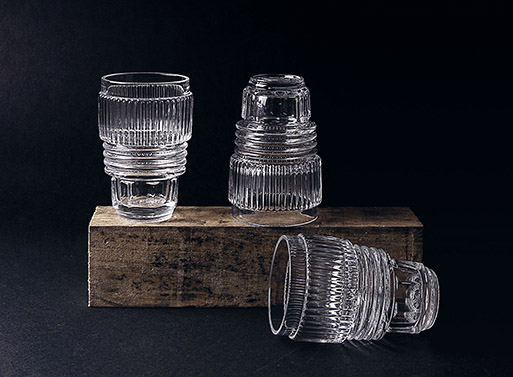 Machine Collection Glassware