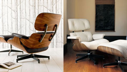 Eames Lounge and Ottoman