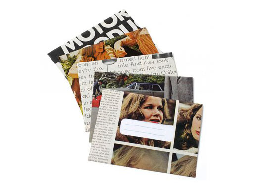 Vintage Magazine Notecards