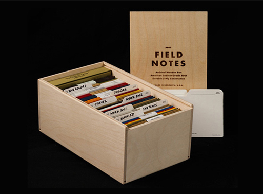 FieldNotes Archival Wooden Box