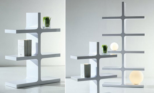 Fishbone Shelves