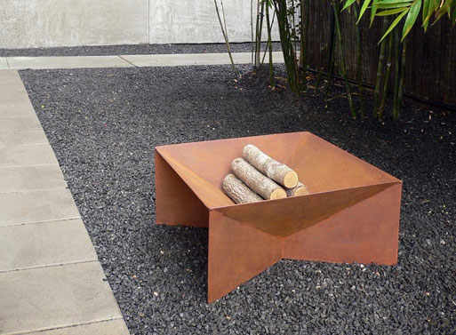 Geometric Fire Pit