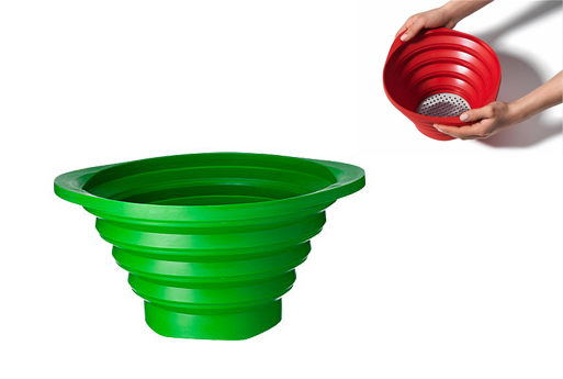 Collapsible Strainer (green)