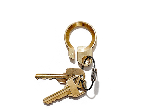 Grovemade Brass Key Ring