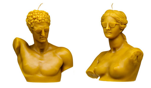 Hermaphrodite Candle Set