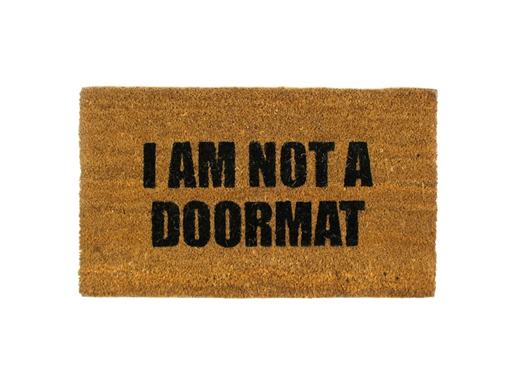 I am not a doormat