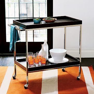 Rolling Bar Cart