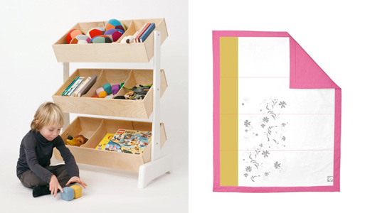 Toy Store Storage System and Crazy Daisy Quilt
