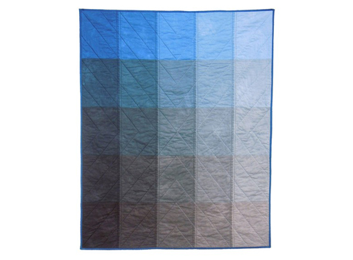 Paint Chip Quilt in Blue