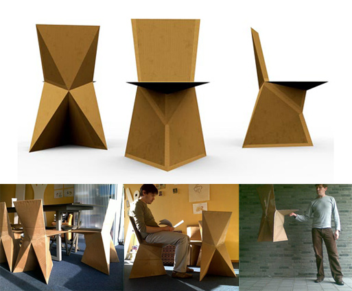 kraftwerk: DIY Cardboard Chair