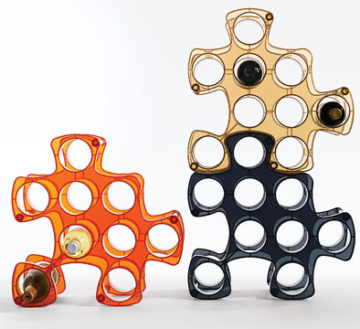 Puzzle Wine Rack