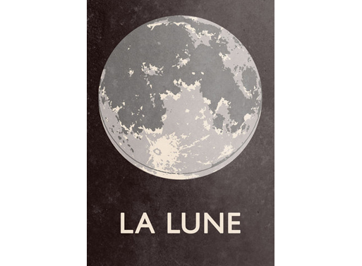 La Lune print