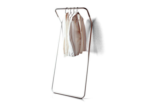 Lean-On coat stand