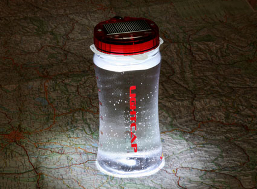 LightCap: Solar Powered Lantern & Water Bottle