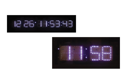 LED clock collection