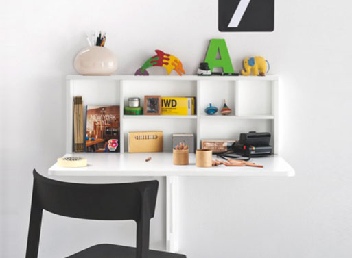 Spacebox Wall Mounted Storage Table