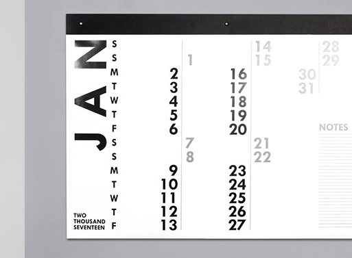 XL 2018 Wall Calendar