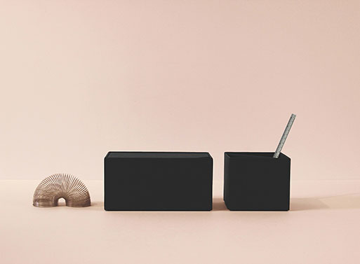 Desk set, Matte Black