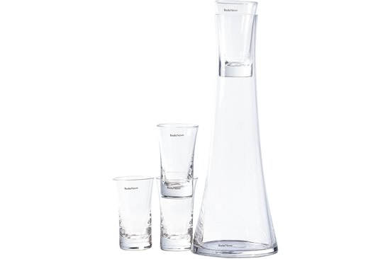 snaps carafe w/glasses