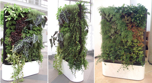 Modular Mobile Plant Wall