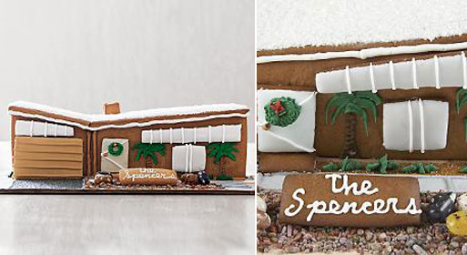 Modern Gingerbread House