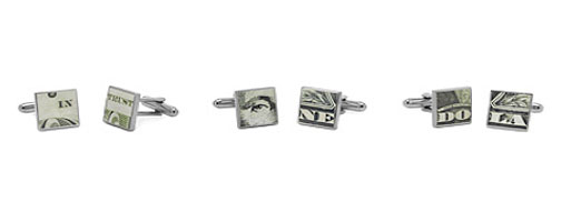 Money Cufflinks