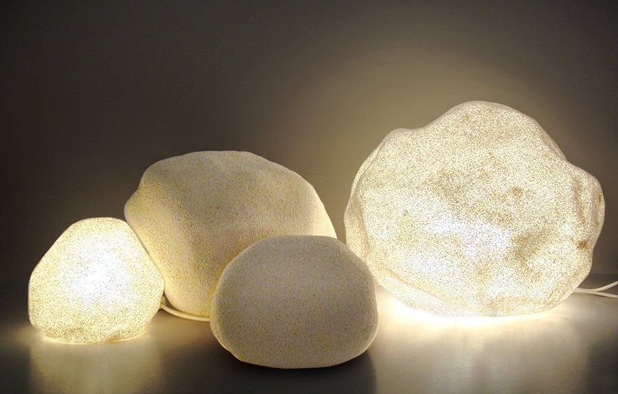 Moon Rock Lamps