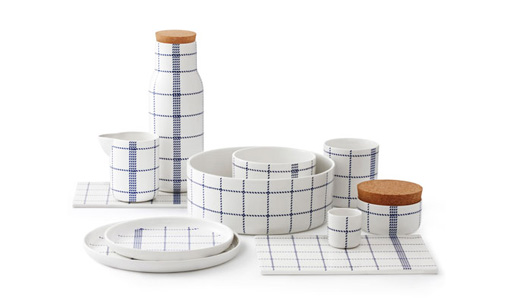 Blue Mormor Dinnerware by Normann Copenhagen