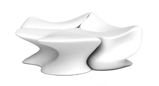 Nekton Stools by Zaha Hadid