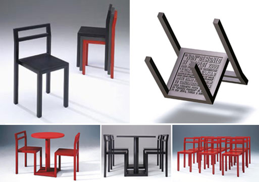 Non, Rubber Chair by Komplot Design