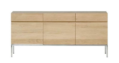 Oak Ligna Sideboard 3 Doors