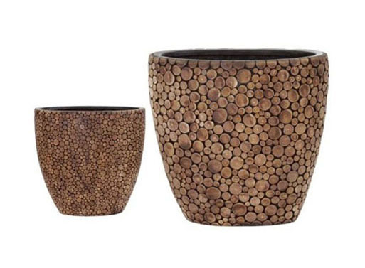 Organic Planters (set of 2)