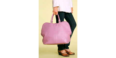 large weekender bag.