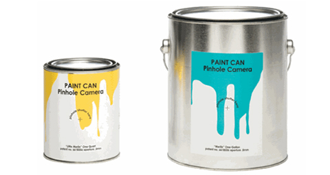 Paint Can Pinhole Camera