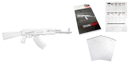 Paper AK47 Kit