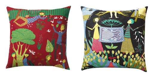 The Pleasure Garden Pillow