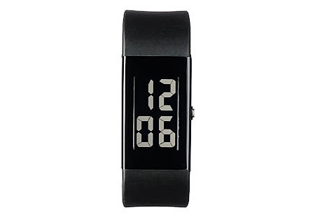 Digital watch light numbers