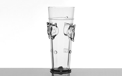 Pupek Tall Tumbler by Bollen Glass