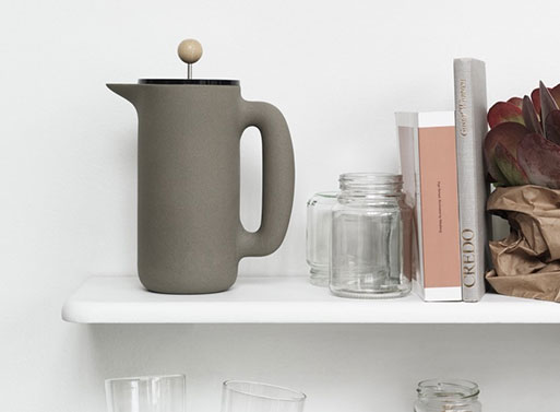 Push Coffee Maker by Muuto