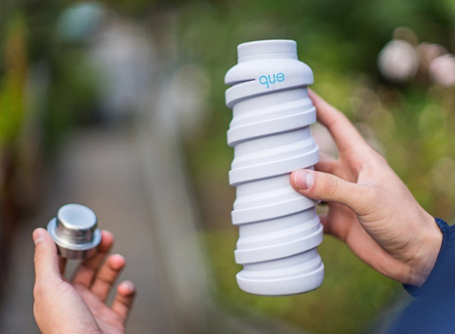 que Collapsible Travel Bottle