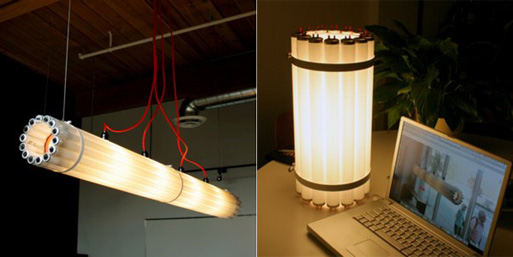 Recycled Tube Light