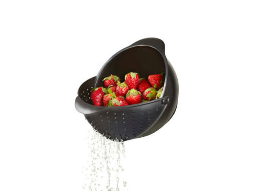 Rinse Bowl & Strainer