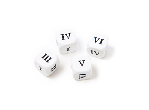 Roman Numeral Dice