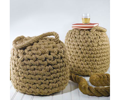 Rope Buoy Ottoman