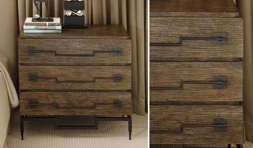 Rustic 3 Drawer Dresser