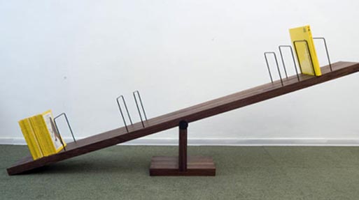 See-Saw Bookshelf