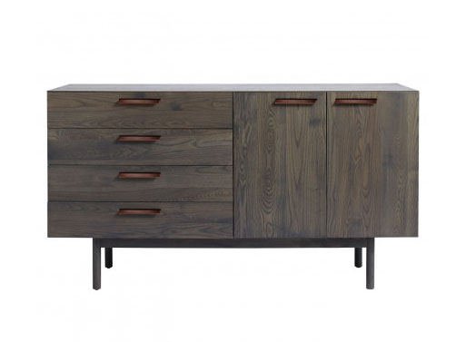 Shale 4 Drawer / 2 Door Credenza