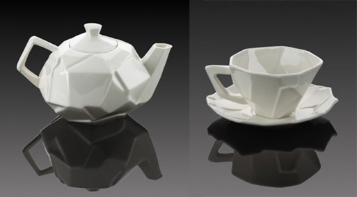 Shattered Teapot & Tea Cup