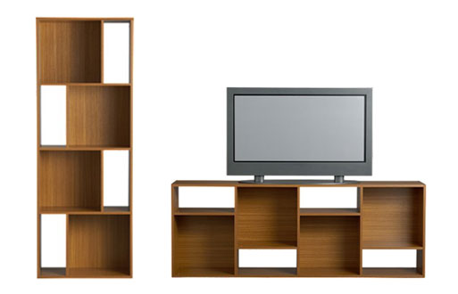 Shift Media Console/Bookcase