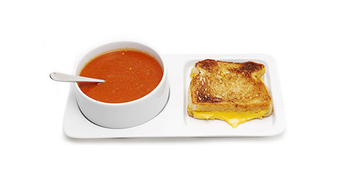 Soup and Sandwich Tray
